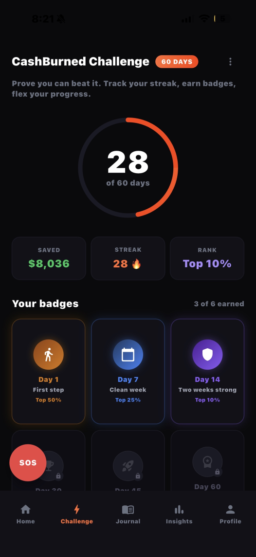 CashBurned screenshot 3